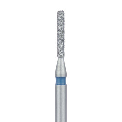 Round Edge Long Cylinder Diamond Bur 1.0mm Medium FG