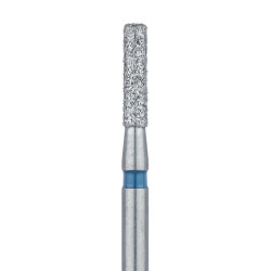 Round Edge Long Cylinder Diamond Bur 1.4mm Medium FG