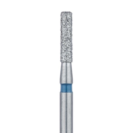 Round Edge Long Cylinder Diamond Bur 1.4mm Medium FG