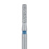 Round Edge Long Cylinder Diamond Bur 1.4mm Medium FG