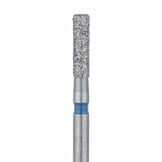 Round Edge Long Cylinder Diamond Bur 1.6mm, Medium FG