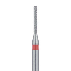 Round Edge Long Cylinder Diamond Bur 0.8mm Fine FG