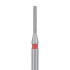 Round Edge Long Cylinder Diamond Bur 0.8mm Fine FG