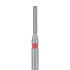 Round Edge Long Cylinder Diamond Bur 1.0mm Fine FG