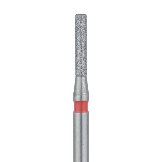 Round Edge Long Cylinder Diamond Bur 1.2mm Fine FG