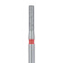 Round Edge Long Cylinder Diamond Bur 1.4mm Fine FG