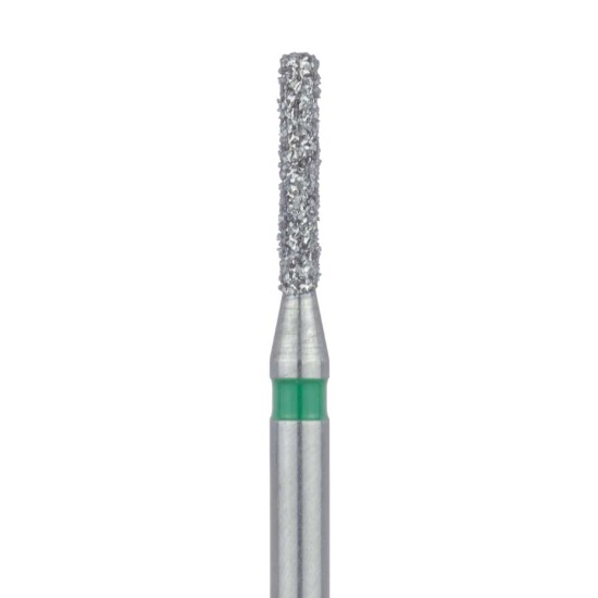 Round Edge Long Cylinder Diamond Bur 1.2mm Coarse FG