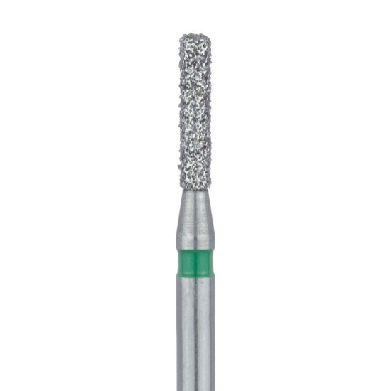 Round Edge Long Cylinder Diamond Bur 1.4mm Coarse FG