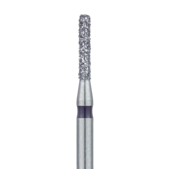 Round Diamond Bur Edge Long Cylinder 1.2mm Super Coarse FG