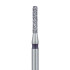 Round Diamond Bur Edge Long Cylinder 1.2mm Super Coarse FG