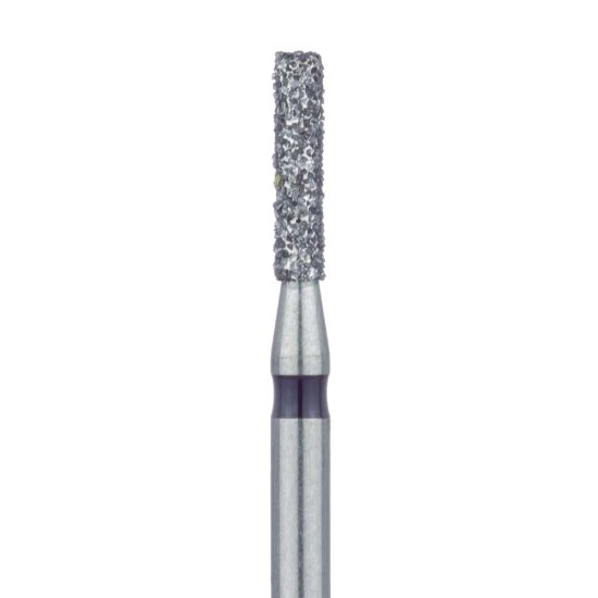 Round Edge Long Cylinder Diamond Bur 1.4mm Super Coarse FG