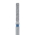 Round Edge Extra Long Cylinder Diamond Bur, 1.4mm Medium, FG