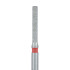 Round Edge Extra Long Cylinder Diamond Bur, 1.2mm Fine FG