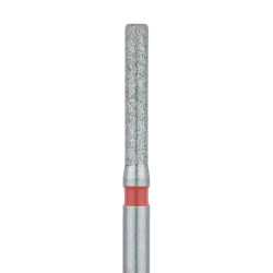 Round Edge Extra Long Cylinder Diamond Bur, 1.4mm Fine FG