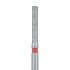 Round Edge Extra Long Cylinder Diamond Bur, 1.4mm Fine FG