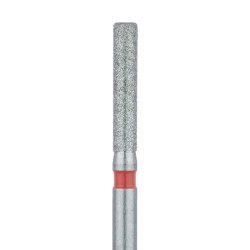 Round Edge Extra Long Cylinder Diamond Bur, 1.6mm Fine FG
