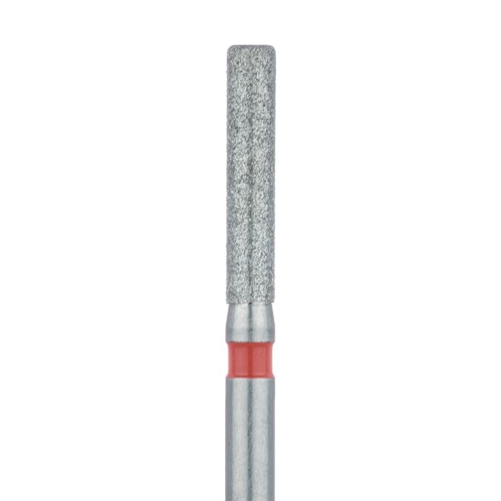 Round Edge Extra Long Cylinder Diamond Bur, 1.6mm Fine FG