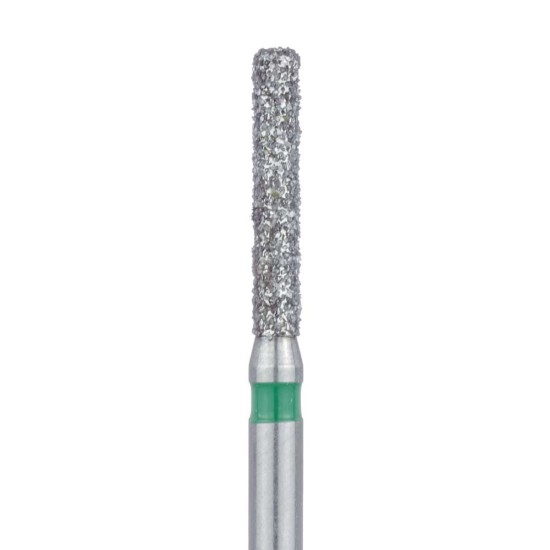 Round Edge Extra Long Cylinder Diamond Bur, 1.4mm Coarse FG