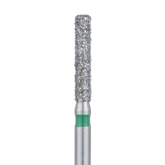 Round Edge Extra Long Cylinder Diamond Bur, 1.6mm Coarse FG