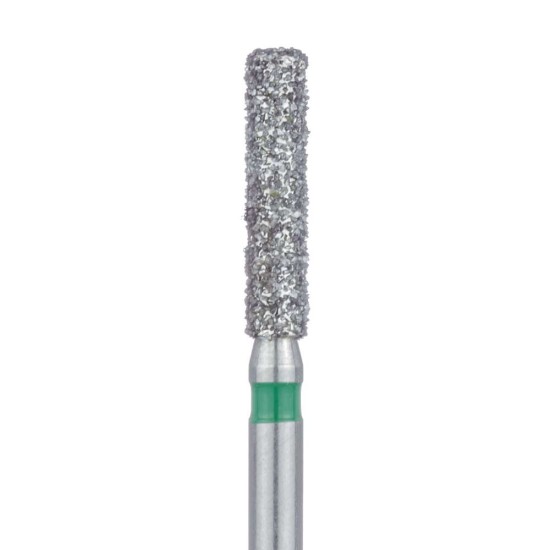 Round Edge Extra Long Cylinder Diamond Bur, 1.8mm Coarse FG