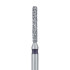 Round Edge Extra Long Cylinder Diamond Bur, 1.2mm Super Coarse FG