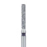 Round Edge Extra Long Cylinder Diamond Bur, 1.4mm Super Coarse FG
