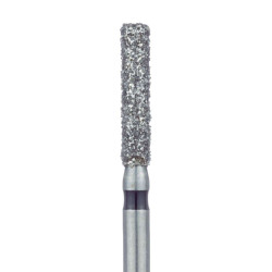 Round Edge Extra Long Cylinder Diamond Bur, 1.8mm Super Coarse FG