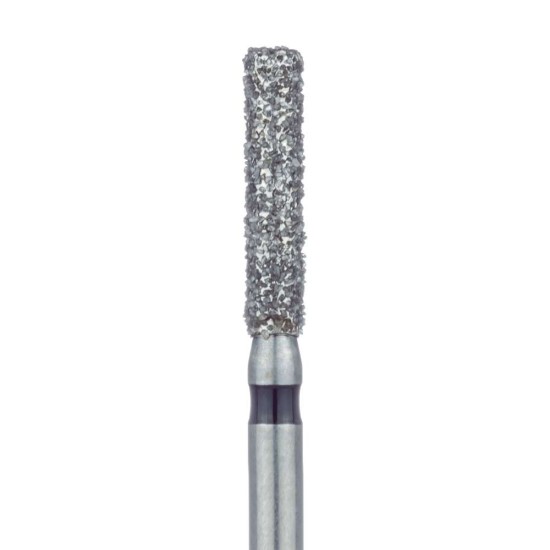 Round Edge Extra Long Cylinder Diamond Bur, 1.8mm Super Coarse FG