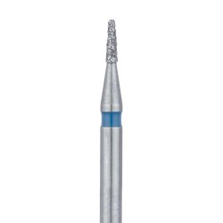 Tapered Flat End Diamond Bur, 0.9mm Medium FG