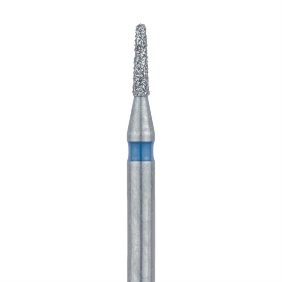 Tapered Flat End Diamond Bur, 1.0mm Medium HP