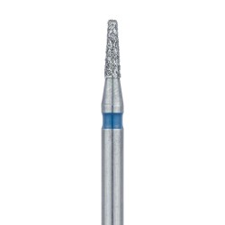 Tapered Flat End Diamond Bur, 1.2mm Medium FG