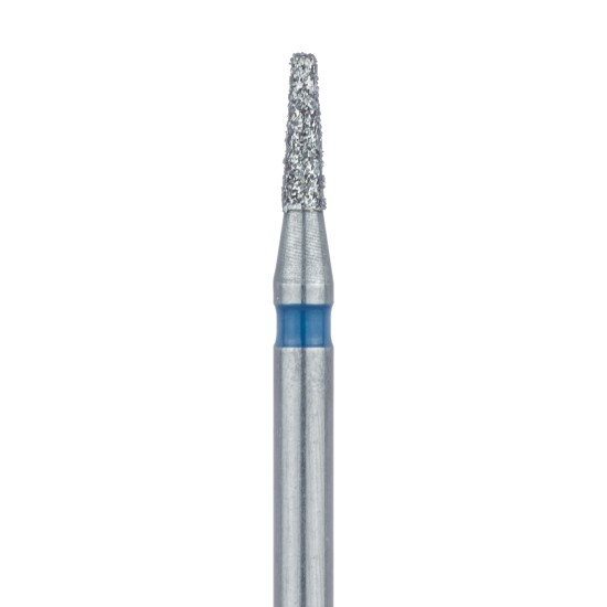 Tapered Flat End Diamond Bur, 1.2mm Medium FG