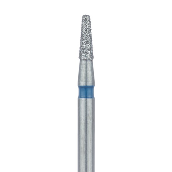 Tapered Flat End Diamond Bur, 1.4mm Medium FG