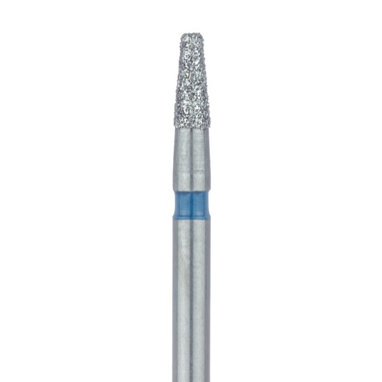 Tapered Flat End Diamond Bur, 1.6mm Medium FG