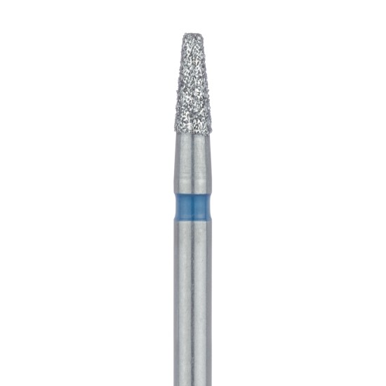 Tapered Round Edge Diamond Bur 1.6mm Medium FG