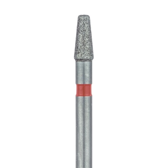 Tapered Round Edge Diamond Bur 1.8mm Fine FG