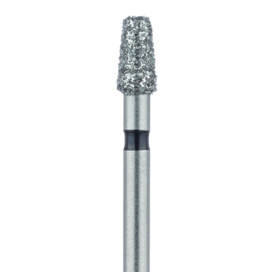 Tapered Round Edge Diamond Bur 2.5mm Super Coarse FG