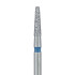 Tapered Flat End Diamond Bur, 1.4mm, 6mm WL Medium FG