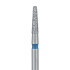 Tapered Flat End Diamond Bur, 1.6mm, 6mm WL Medium FG