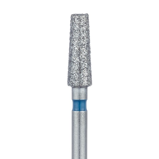 Tapered Flat End Diamond Bur, 2.5mm Medium FG