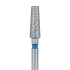 Tapered Flat End Diamond Bur, 2.5mm Medium FG