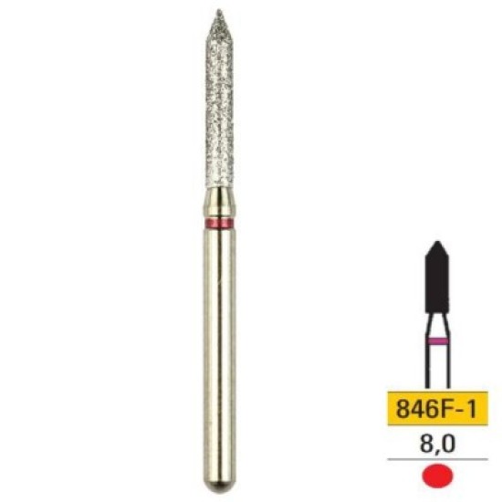 Robot Diamond Bur Friction Grip Fine 130/014 6/Pk