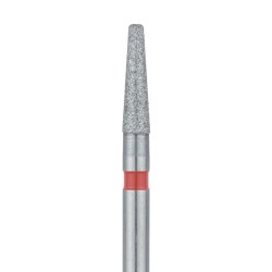 Tapered Round Edge Diamond Bur 1.6mm Fine FG