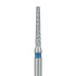 Tapered Flat End Diamond Bur, 1.2mm, 8mm Medium FG