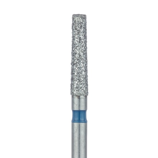 Tapered Flat End Diamond Bur, 1.8mm, 8mm WL  Medium FG