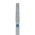 Tapered Flat End Diamond Bur, 1.8mm, 8mm WL  Medium FG