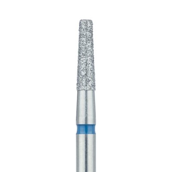 Tapered Flat End Diamond Bur, 2.3mm Medium HP