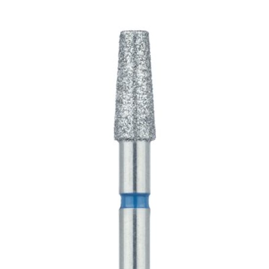 Tapered Flat End Diamond Bur, 3.3mm Medium HP