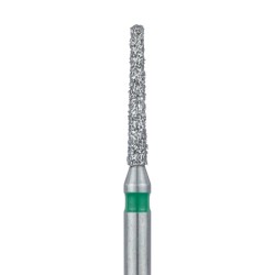 Tapered Flat End Diamond Bur, 1.2mm Coarse FG