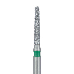 Tapered Flat End Diamond Bur, 1.4mm, 8mm WL Coarse FG